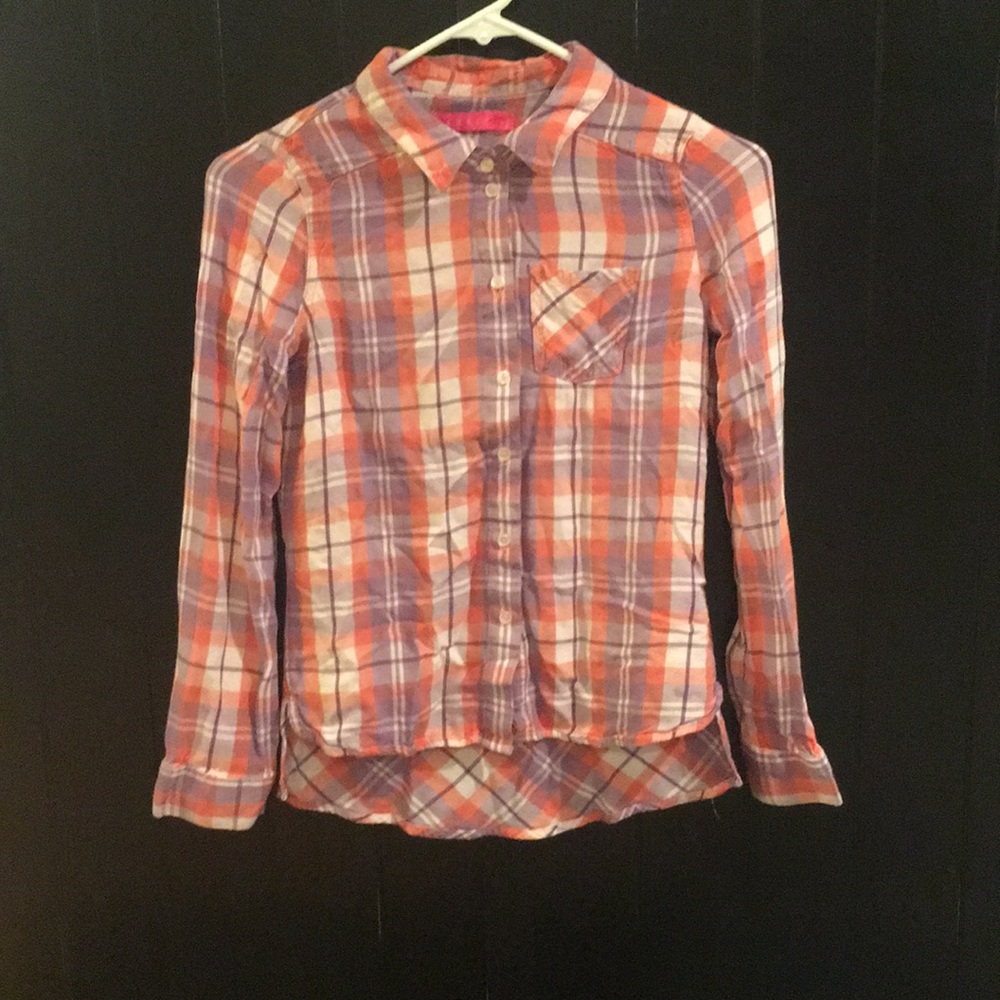 Flannel button up